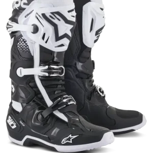 Motokrosové boty ALPINESTARS TECH 10 (Bíla/Černá) Expresní Doručení