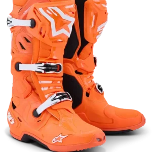 Motokrosové boty ALPINESTARS TECH 10 SUPERVENTED oranžová Aktuální