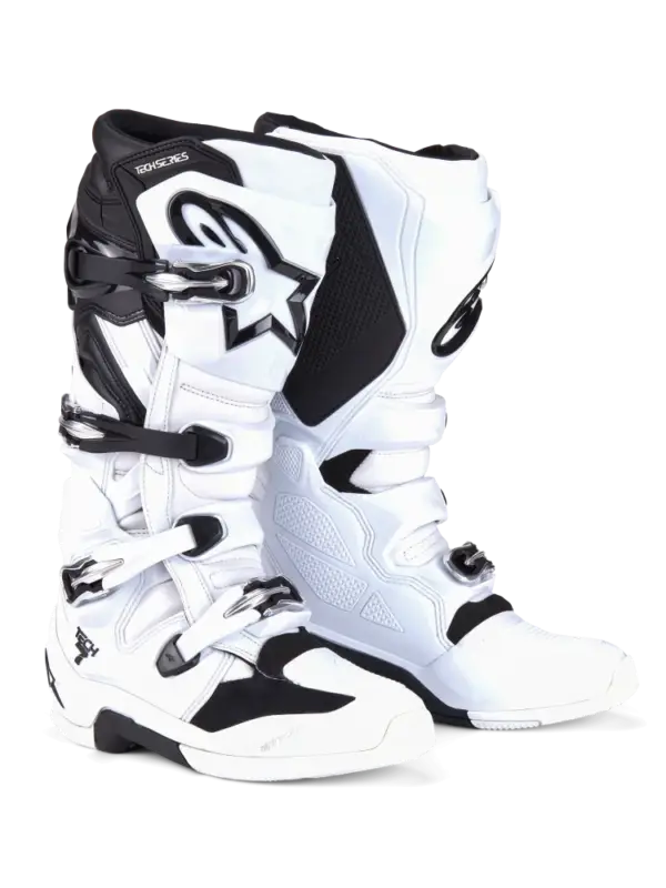 Aktuální Motokrosové boty ALPINESTARS TECH 7 (Bíla/Černá)