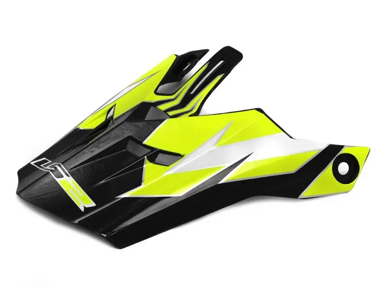 Horká Nabídka Kšilt pro přilbu LS2 PEAK MX456 Factory bílo-černo-žlutý