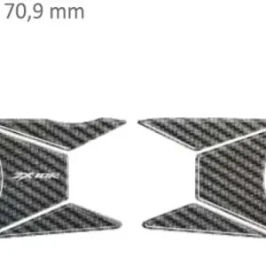 Rychlé Dodání Carbonový polep brýlí Print - Kawasaki ZX 10R (06-10) výprodej