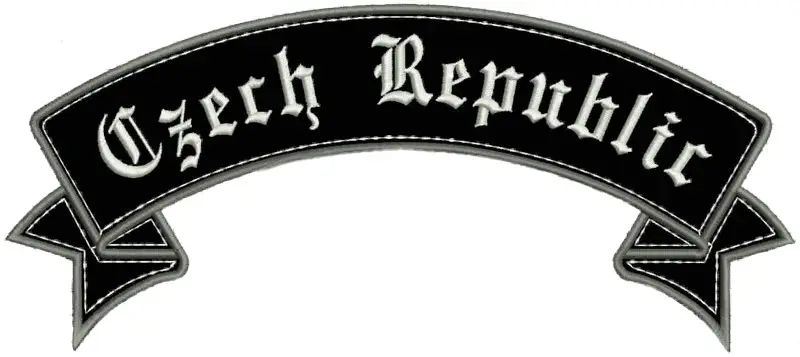 Super Cena Nášivka Czech Republic stuha