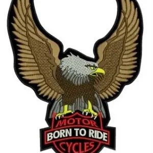 Nášivka Orel Born Ride - velká Hit Sezóny