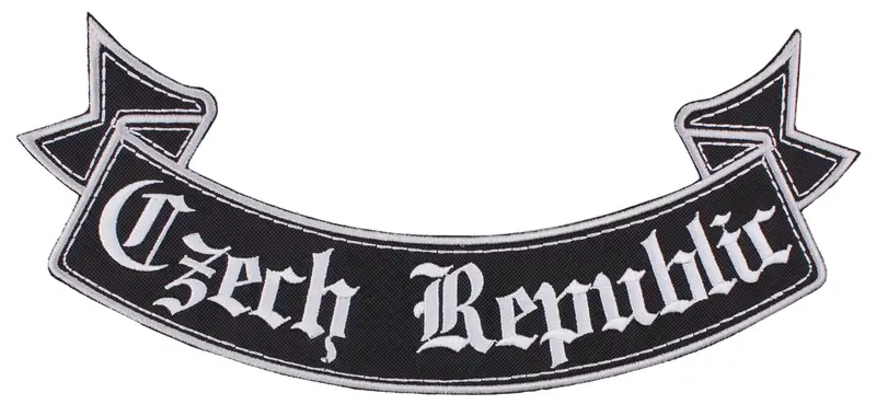 Nášivka Czech Republic stuha spodní Omezená Nabídka