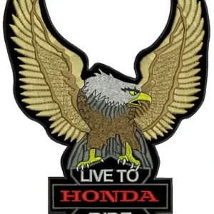 Jen Po Omezenou Doba Nášivka Orel Live to Honda - velká