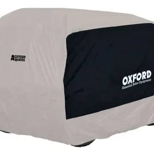 Plachta na čtyřkolku Oxford Aquatex ATV černo-stříbrná Vysoce Kvalitní