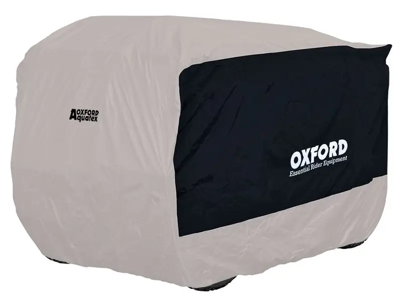 Plachta na čtyřkolku Oxford Aquatex ATV černo-stříbrná Vysoce Kvalitní