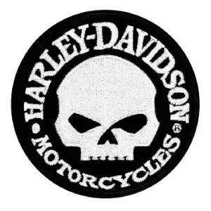 Levný Nášivka H-D Motorcycles bílá