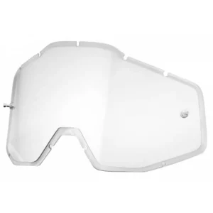 Rychlé Dodání Plexi 100% Racecraft/Accuri/Strata čiré (Anti-fog)