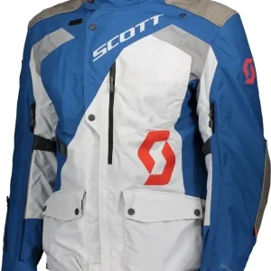 Bunda na motorku SCOTT Dualraid Dryo modro-šedá výprodej Novinka