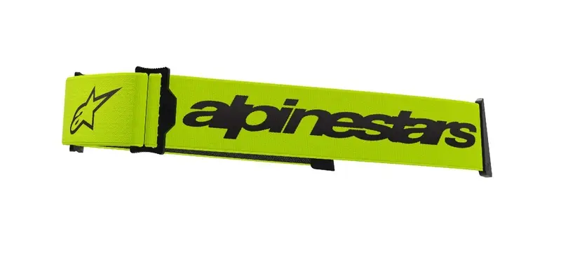 Výhodná Nabídka Popruh pro brýle Alpinestars Supertech/Vision 8 fluo žluto-černý