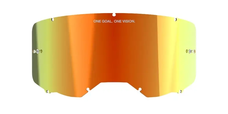 Přímo Od Výrobce Plexi pro brýle Alpinestars Vision 8/5/3 zrcadlově červené