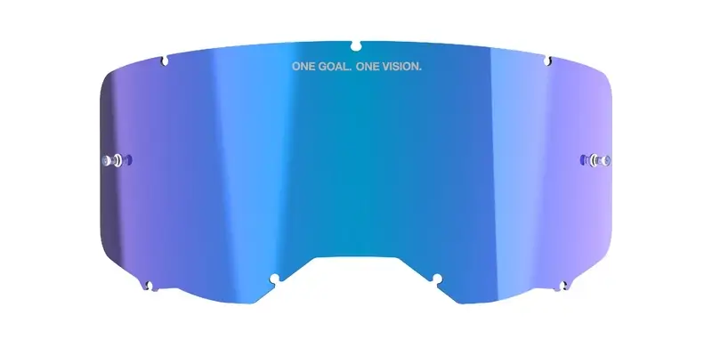 Cenový Hit Plexi pro brýle Alpinestars Vision 8/5/3 zrcadlově modré