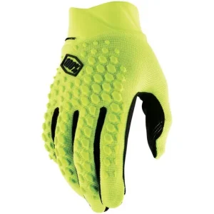 Motokrosové rukavice 100% Geomatic fluo žluté Značkový