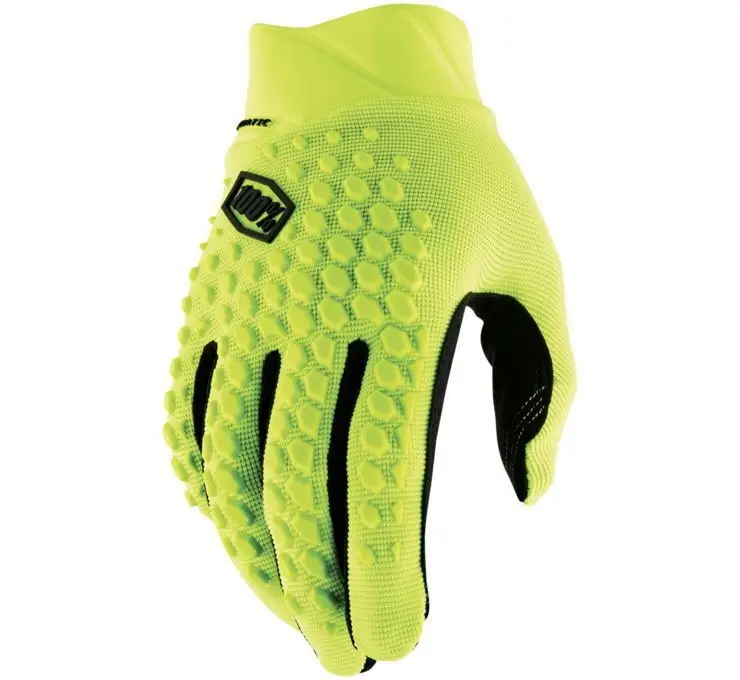 Motokrosové rukavice 100% Geomatic fluo žluté Značkový