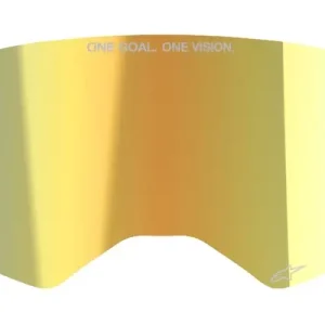 Super Cena Plexi pro brýle Alpinestars Supertech Absolute Vision™ zrcadlově zlaté