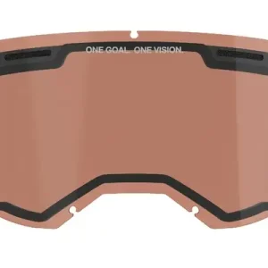 Plexi pro brýle Alpinestars Vision 8/5/3 dvojité antifog oranžovo hnědé afterburn Oblíbený