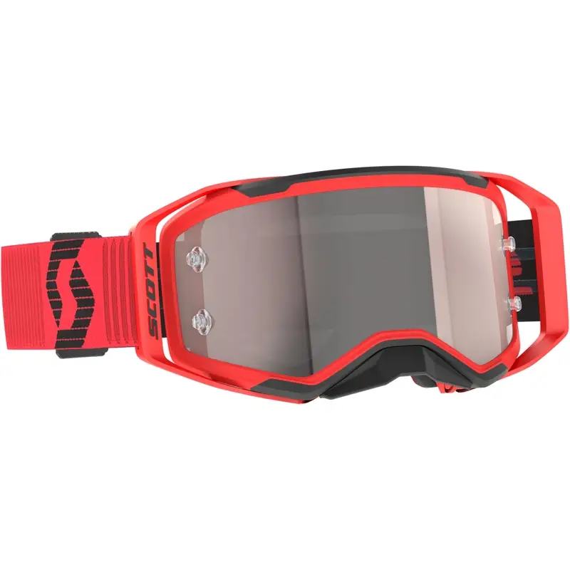 Nejlepší Cena Motokrosové brýle SCOTT Prospect 2.0 červeno-černé se stříbrným plexi