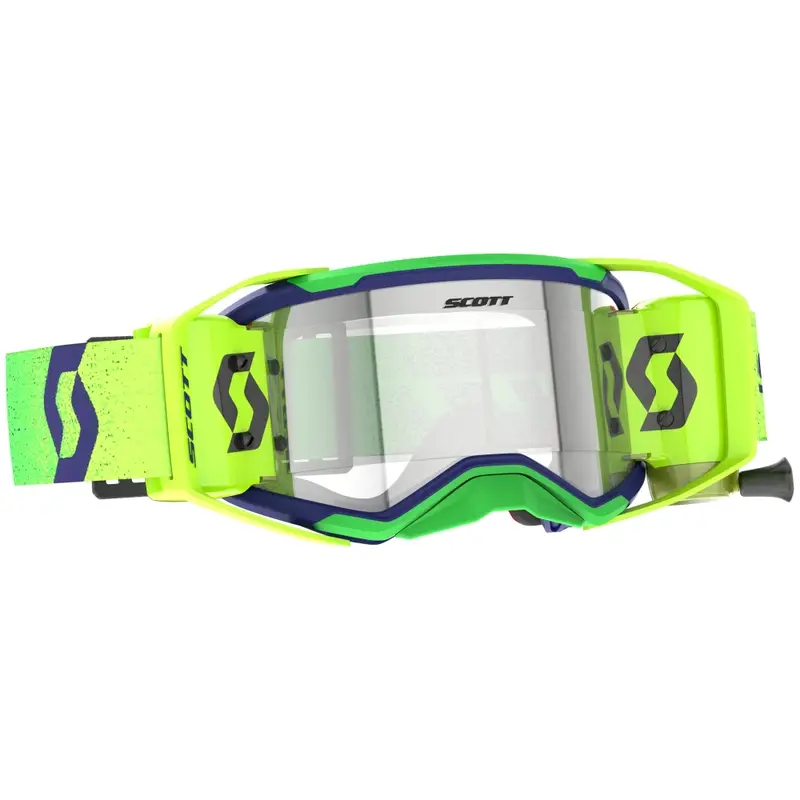 Motokrosové brýle SCOTT Prospect 2.0 WFS fialovo-fluo žluté s čirým plexi Víkendová Akce