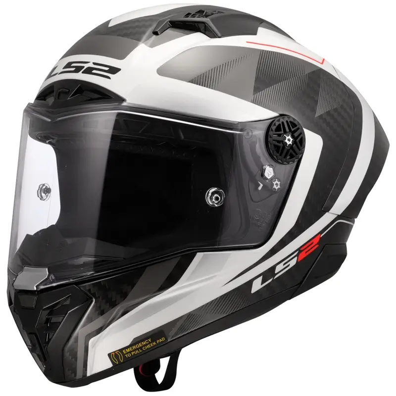 Bezpečná Platba Integrální helma na motorku LS2 FF805 Thunder C GP Aero Raute bílo-šedá