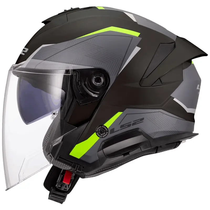 Kup Teď Otevřená helma na motorku LS2 OF618 Verso II Air černo-fluo žlutá