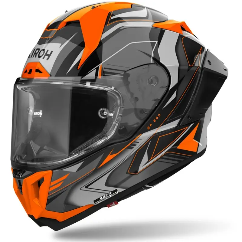 Integrální helma na motorku Airoh GP800 Must oranžová Akční Nabídka