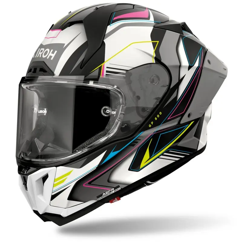 Integrální helma na motorku Airoh GP800 Must matná multicolor Hit Sezóny