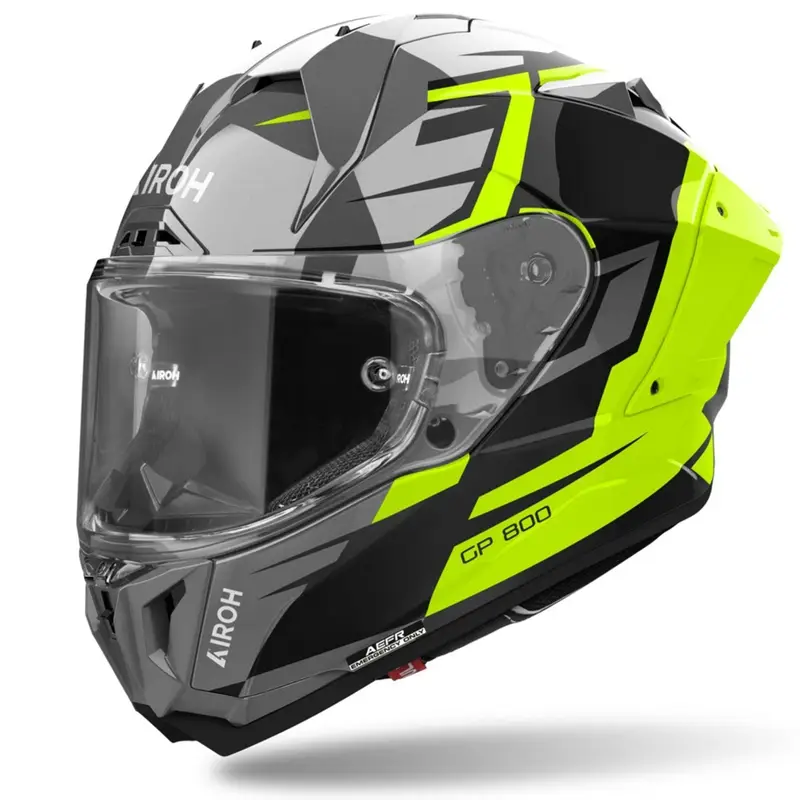 Integrální helma na motorku Airoh GP800 Master žlutá Víkendová Akce