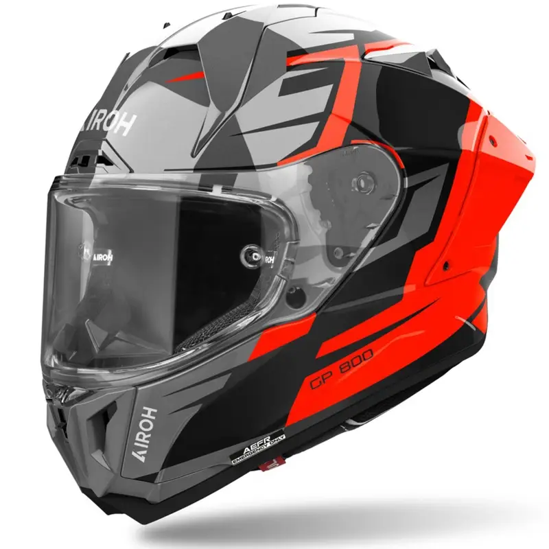 Integrální helma na motorku Airoh GP800 Master oranžová Nová Kolekce