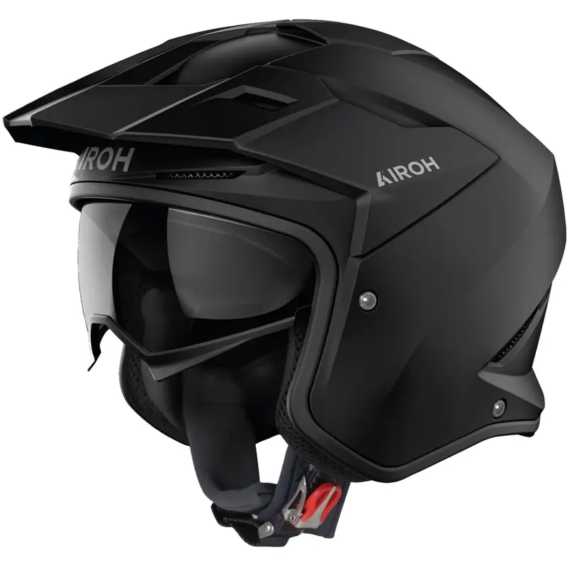 Trial helma na motorku Airoh Kombakt Color matná černá Must-Have