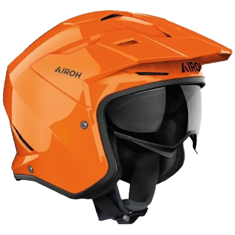 Trial helma na motorku Airoh Kombakt Color oranžová Nakupujte Hned