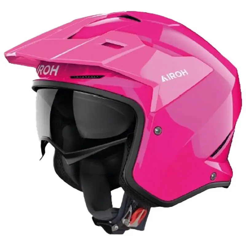 Nejlepší Volba Trial helma na motorku Airoh Kombakt Color růžová