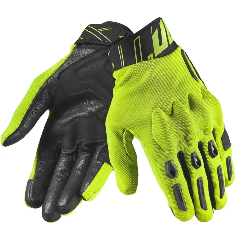 Rukavice na motorku Seventy Degrees SD-N66 Fullgas fluo žluté Super Cena