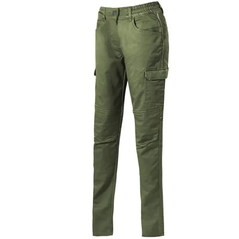 Dámské kalhoty na motorku Seventy Degrees SD-PC26 Teide khaki Víkendová Akce