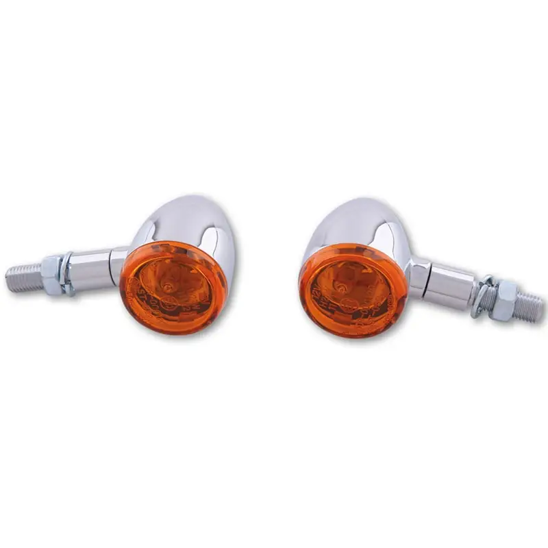 Blinkry na motorku Highsider Smart Mini Bullet chrom Sleva
