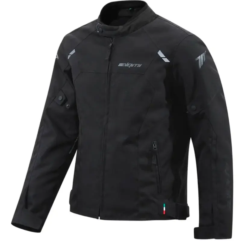 Bunda na motorku Seventy Degrees SD-JR65 Piston černá Must-Have