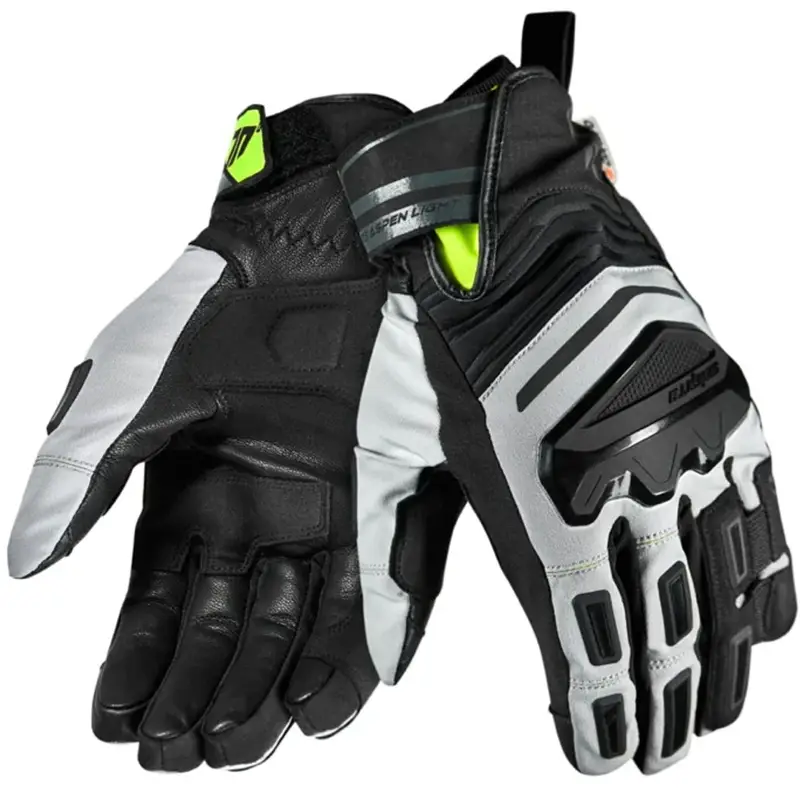 Nejlepší Cena Rukavice na motorku Seventy Degrees SD-T13 Aspen Light černo-šedo-fluo žluté