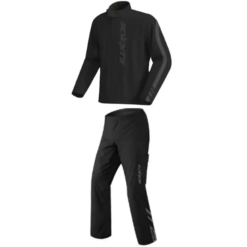 Nízká Cena Dvoudílná kombinéza do deště Seventy Degrees SD-S5 Monsoon Suit černo-černá