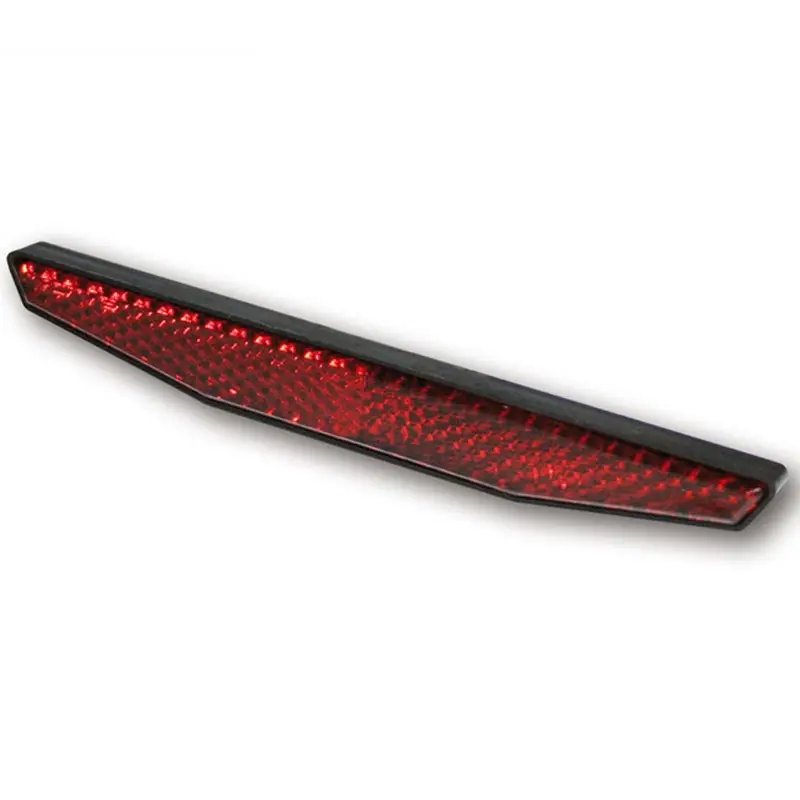 Must-Have Odrazka Highsider Smart se samolepící fólií 125 x 18 mm červená