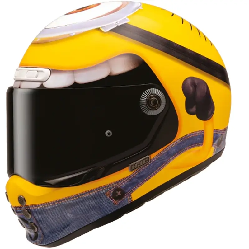 Integrální helma na motorku HJC V10 Stuart Minions MC3 žluto-modrá Koupit Online