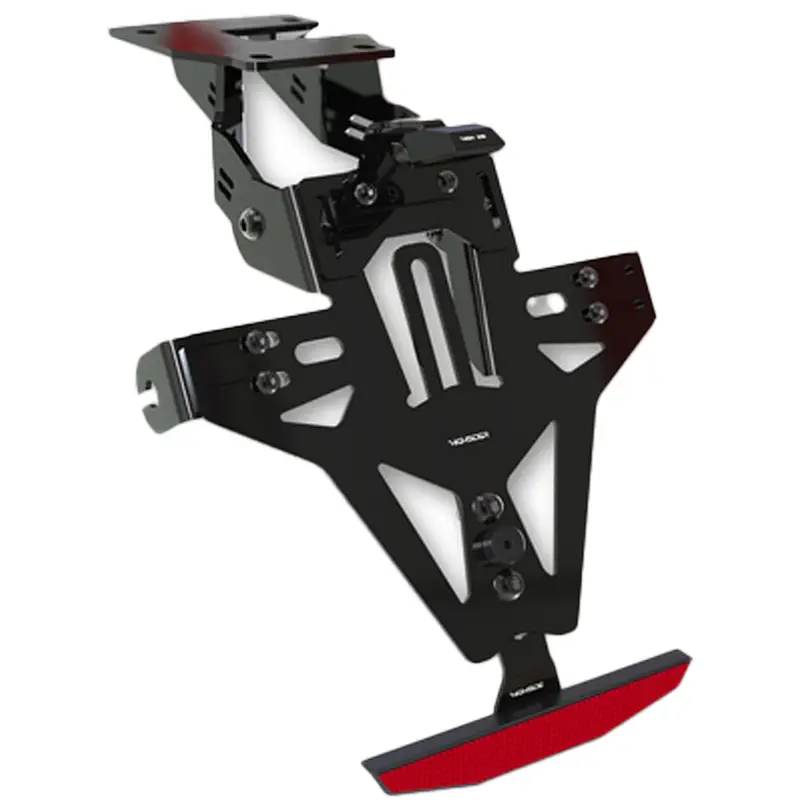 Držák SPZ s osvětlením Highsider Akron RS PRO Honda CB 650 R černý Hit Sezóny