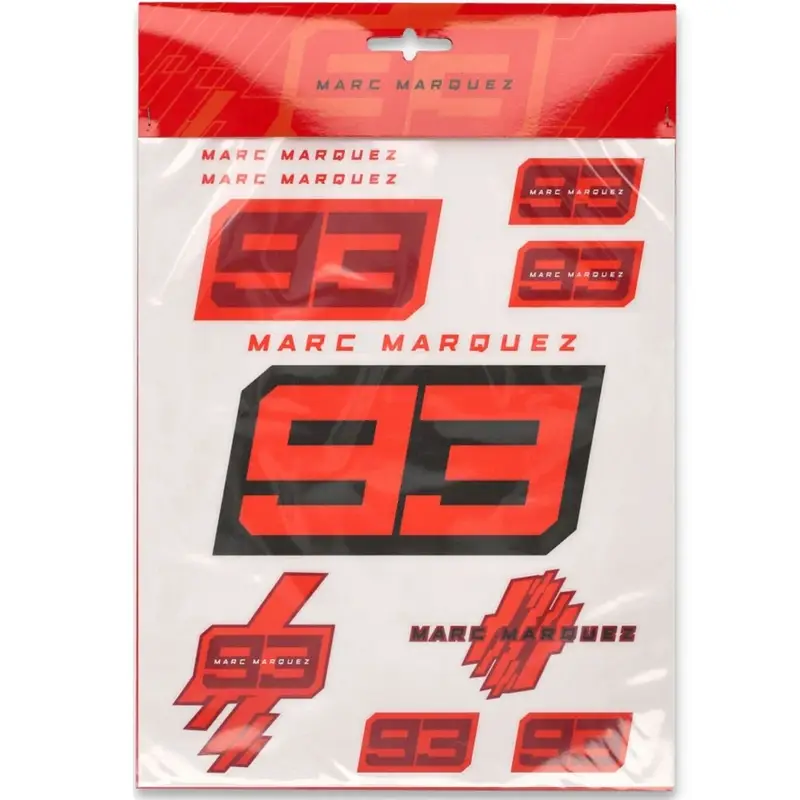 Časově Omezené Sada nálepek Marc Marquez A4