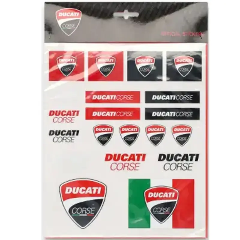 Sleva Sada nálepek Ducati Corse - MotoGP