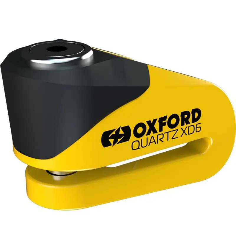 Zámek kotoučové brzdy Oxford Quartz XD6 žluto-černý Sezónní Sleva