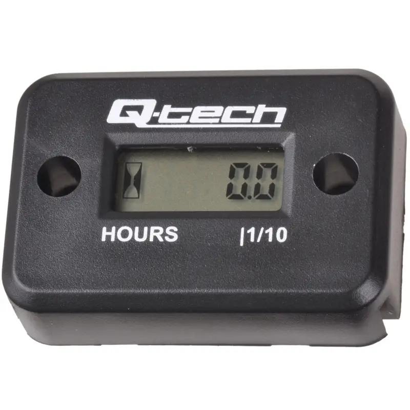 Must-Have Měřič motohodin Q-TECH černý