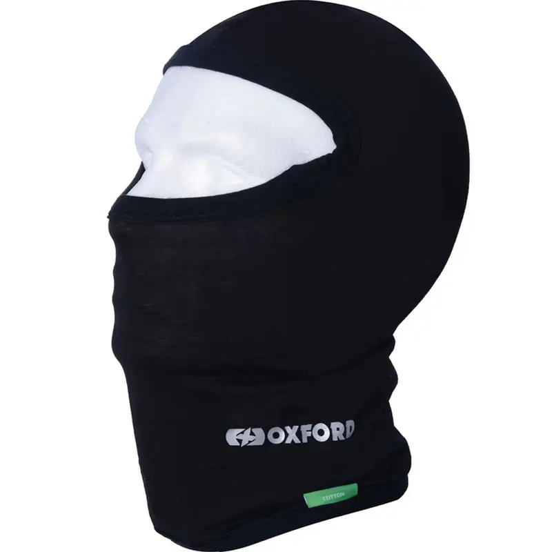 Kukla na motorku Oxford Balaclava Bavlna černá Pouze Dnes
