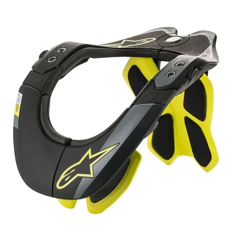 Víkendová Akce Chránič krční páteře Alpinestars BNS Tech-2 černo-žlutá fluo