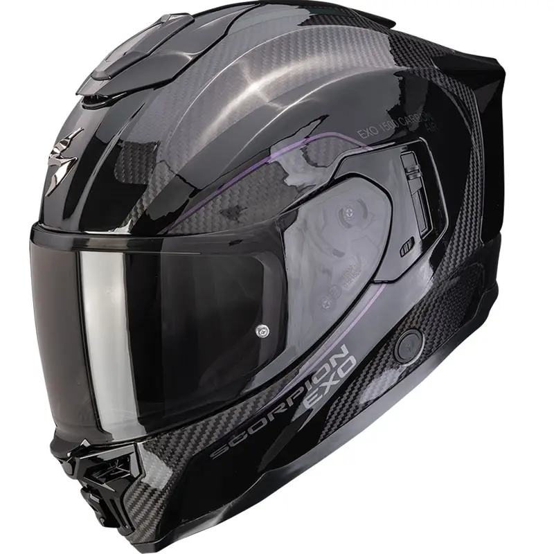Integrální helma na motorku Scorpion EXO-1500 Carbon Air Mundi černo-chameleon Odeslání Ihned