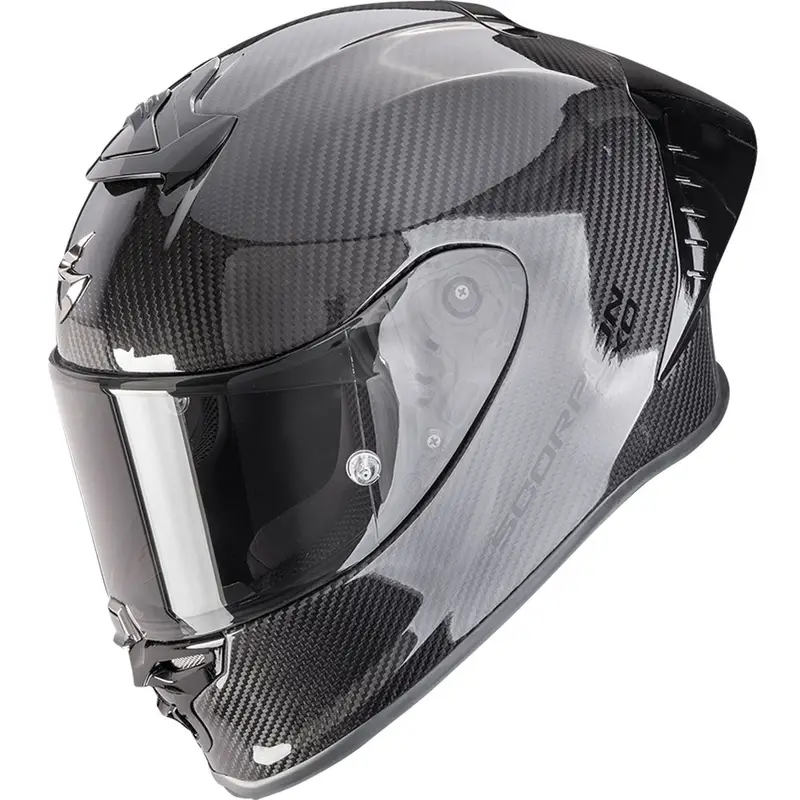 Integrální helma na motorku Scorpion EXO-R1 EVO II Carbon Air Solid černá Akční Nabídka