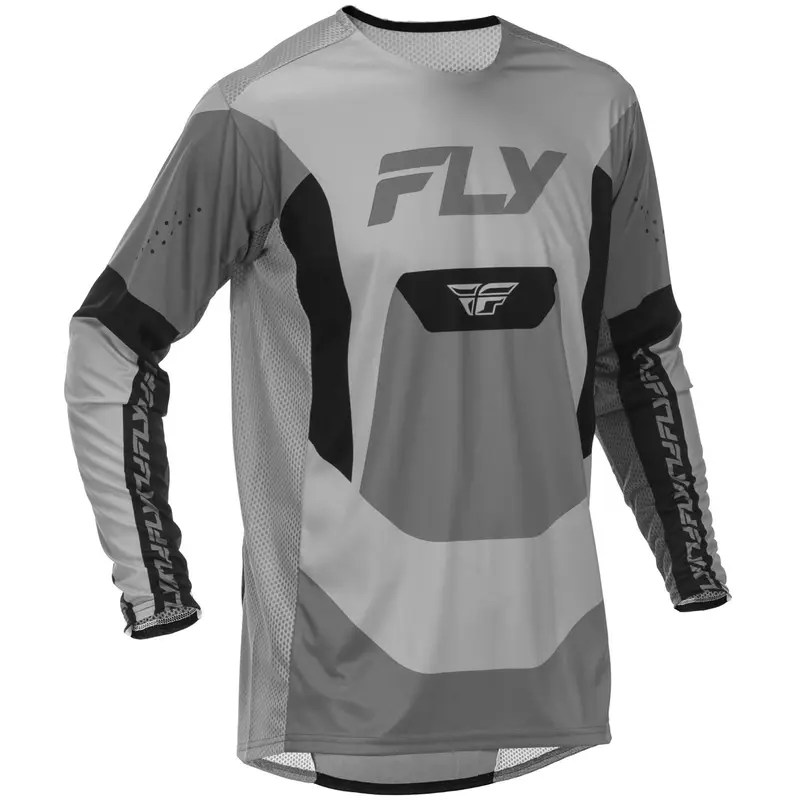 Přímo Od Výrobce Motokrosový dres FLY Racing Lite šedo-černý
